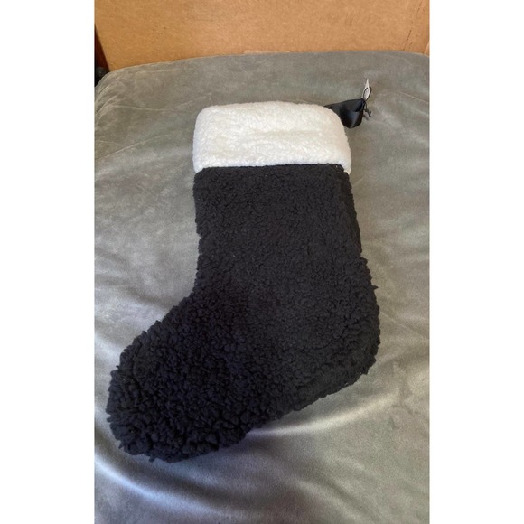 NWT VS PINK Sherpa Christmas Stocking - Picture 3 of 3